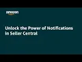 Selling Partner API App Notifications in Seller Central