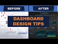 5 Dashboard Design Tips - Important Concepts for Data Visualization