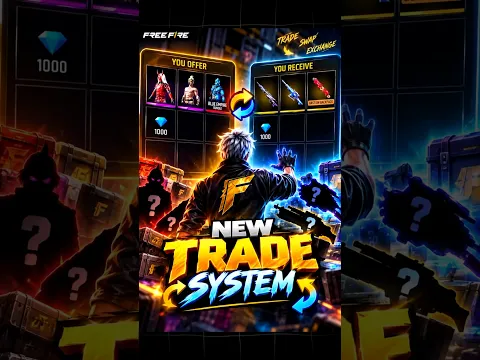 GARENA'S NEW TRADE SYSTEM💀|BUY,SELL, EXCHANGE ITEMS FEATURE IN FFMAX😮#shorts #freefiremaxPYROWARRIOR