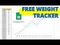 Weight Tracker Chart Guide For Weight Loss Weight Gain