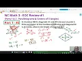 NC Math 3 - EOC Review 1 Parts 1 and 2