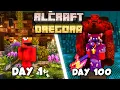 I Survived 100 Days in RLCraft Dregora Hardcore