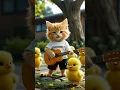 Lagu Kucing Main Gitar, Anak Ayam Joget! Lucu Banget 😻🎸🐥 | SYAHCHANNEL19
