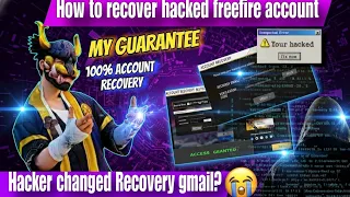 recover your hacked freefire account hacker changed recover gmail how to recover hacked account