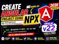 Create Angular Project Without Installing Angular CLI Globally Using NPX