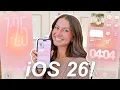 iOS 26 iphone customization organization MUST DO