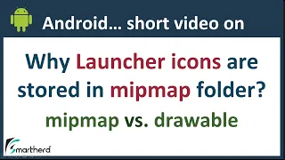 Android mipmap vs drawable folder Why we use mipmap instead of drawable to store Launcher icons