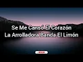 Se Me Cansó El Corazón | La Arrolladora Banda El Limón