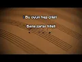 Mirkelam -Tavla (Cm) Karaoke / Md Altyapı /  Cover / Lyrics