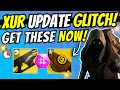 XUR Has A Secret Update GLITCH Get Touch Of Malice Rare Catalyst NOW Destiny 2 Solo Builds