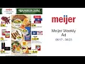 Meijer Weekly Ad -