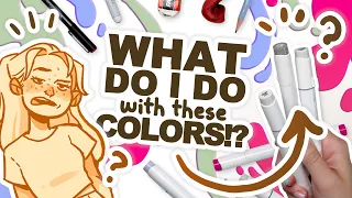 WORST COLOR PULL EVER!? | 3 Marker Character Design Challenge