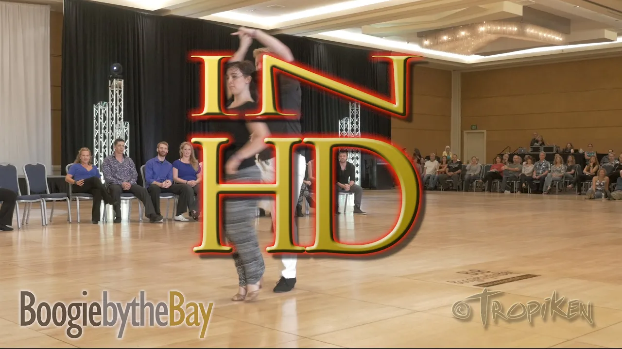 Matt Richey & Delanie Lewis - 2014 Boogie by the Bay (BbB) - WCS Dance All-Stars Strictly Swing - HD