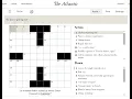 The Atlantic Crossword 2026