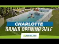 North Charlotte Hot Tub Store Grand Opening Memorial Day Sale