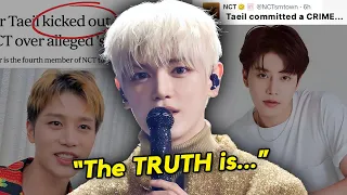 nct members react to taeils scandal