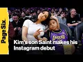 Kim Kardashian s son Saint West makes Instagram debut at 10