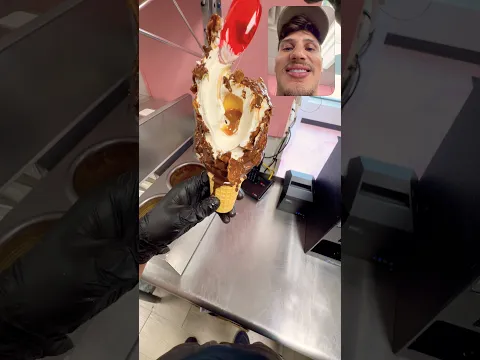 Potato Chip Chocolate Loaded Cone