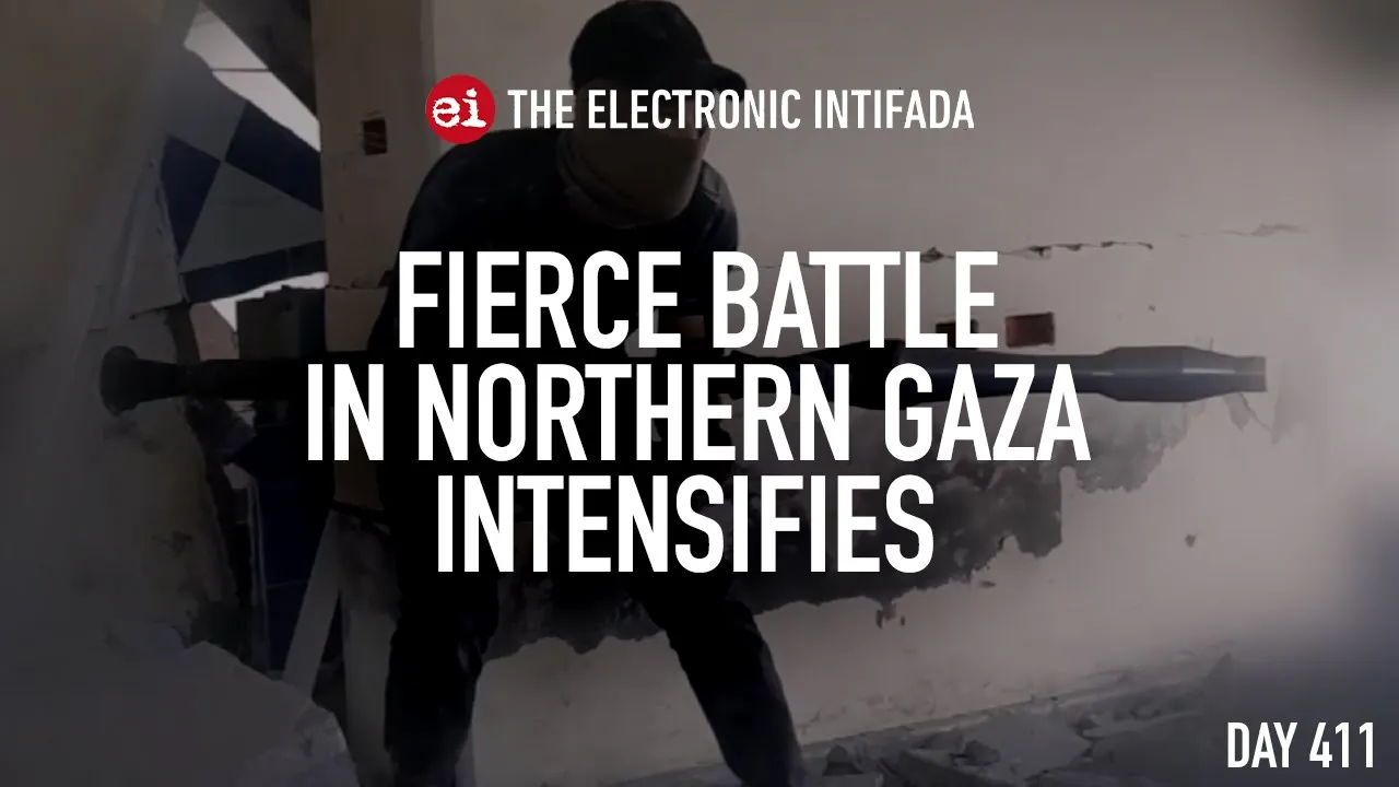 Fierce battle in northern Gaza intensifies, with Jon Elmer