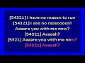 Cate Le Bon  - Are You With Me Now (karaoke)
