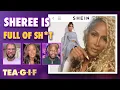 Sheree Addresses Shein Copying Allegations With LIES Tea-G-I-F