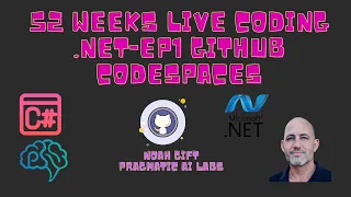 52 Weeks Live Coding NET-EP1 Github Codespaces