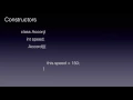 Core Java Interview Questions - Constructors
