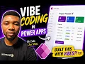 I Built a Power Apps App with Vibe Coding No Code Just Vibes