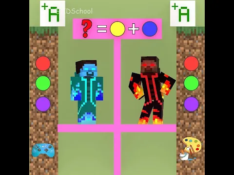 Who will you choose?! Herobrine Fire or Herobrine Ice
