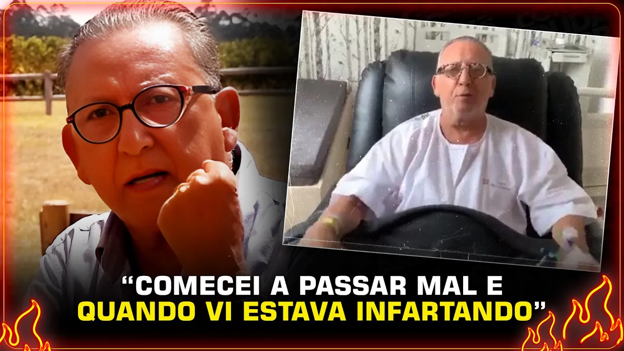 EU TIVE UM INFARTO ANTES DO JOGO DO FLAMENGO | Cortes do Duda