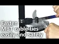 Download Lagu Handmatig kabelbinderpistool: hoe metalen banden tot 16 mm breed af te knippen