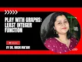 Graphs least integer function important domain range