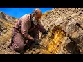 He Broke Open a Mountain Rock What Was Inside Was Unbelievable