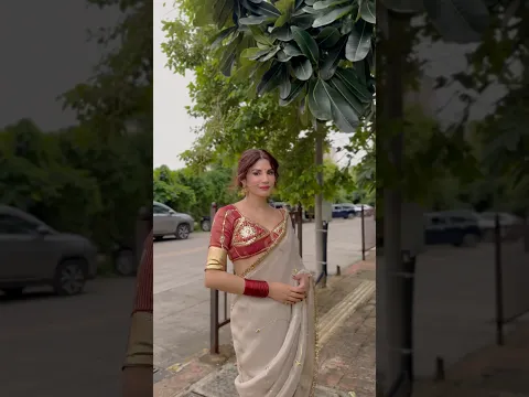 Kalyani In Nath 🤌🏼🔥 #priyankaatyagi #shorts #saree #trending