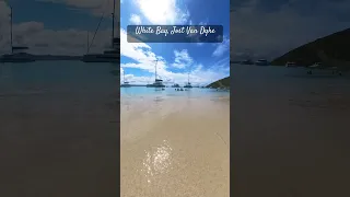 White Bay on Jost Van Dyke! The best beach in the BVI… #bvi #beach #beachday #whitebay #jostvandyke