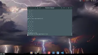 Python TicTacToe game in terminal