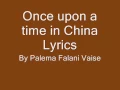 Lagu Once upon a time china lyrics