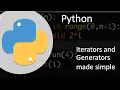 Python Iterators and Generators Quick Tutorial 5 mins