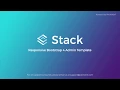 Stack Responsive Bootstrap 4 Admin Template - Introduction