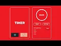 Timer Countdown App With ReactJs Styled Components Mobile First