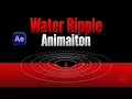 Water Ripple Animation in After Effects Water Ripple Effect in After Effects