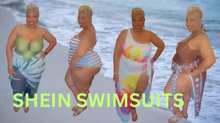 SHEIN PLUS SIZE SWIMSUITS HAUL Size 4X