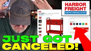 Harbor Freight - Canceled Over the New Series 3 Service Cart