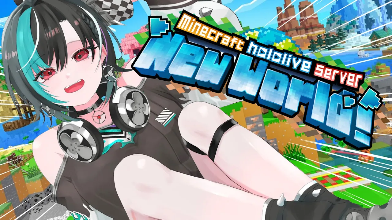 【Minecraft /マイクラ】お家作り準備編【#輪堂千速 / #hololivedev is #FLOWGLOW 】