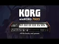 Download Lagu First Look: Korg miniKORG 700FS - All the knobs and presets