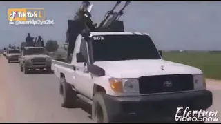 جيناكم جيناكم الان وصور رتل لجيش الشرقيه لمساندة اخواتهم في ادلب 