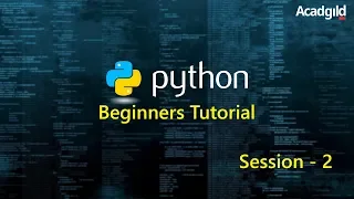 Python Tutorial for Beginners Part 2 Python Programming Tutorial Python Basics