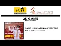 2d game java institute Sinhala Sri Lanka web developing 2023