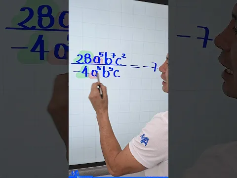 Division de expresiones algebraicas Ejemplo 2