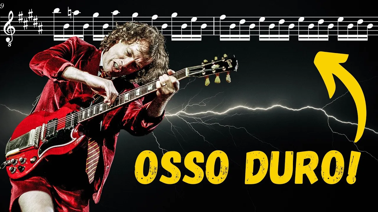 Thunderstruck: O Riff Mais Difícil do AC/DC